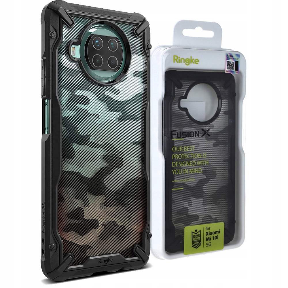 

Etui Ringke do Xiaomi Mi 10T Lite, Fusion X, cover