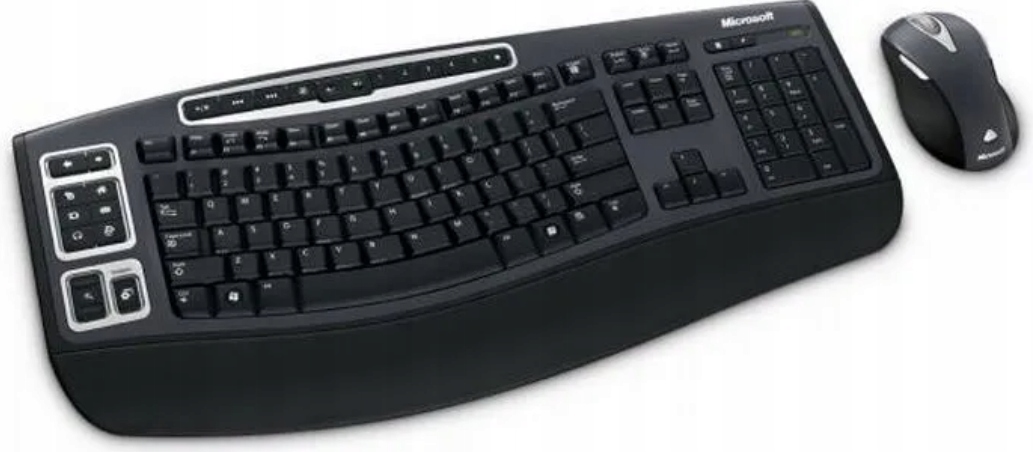Zestaw bezprzewodowy Microsoft Wireless Laser Desktop 5000 Qwerty Espana