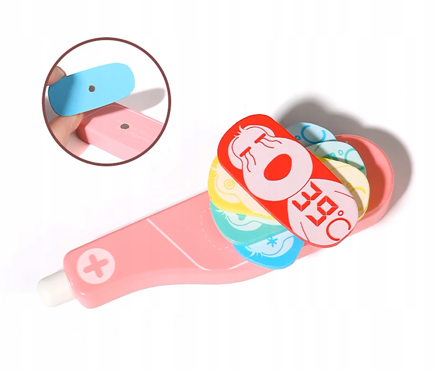 MAŁY LEKARZ DOKTOR ZESTAW DREWNIANY LEKARSKI DLA DZIECI STETOSKOP Płeć chłopcy dziewczynki