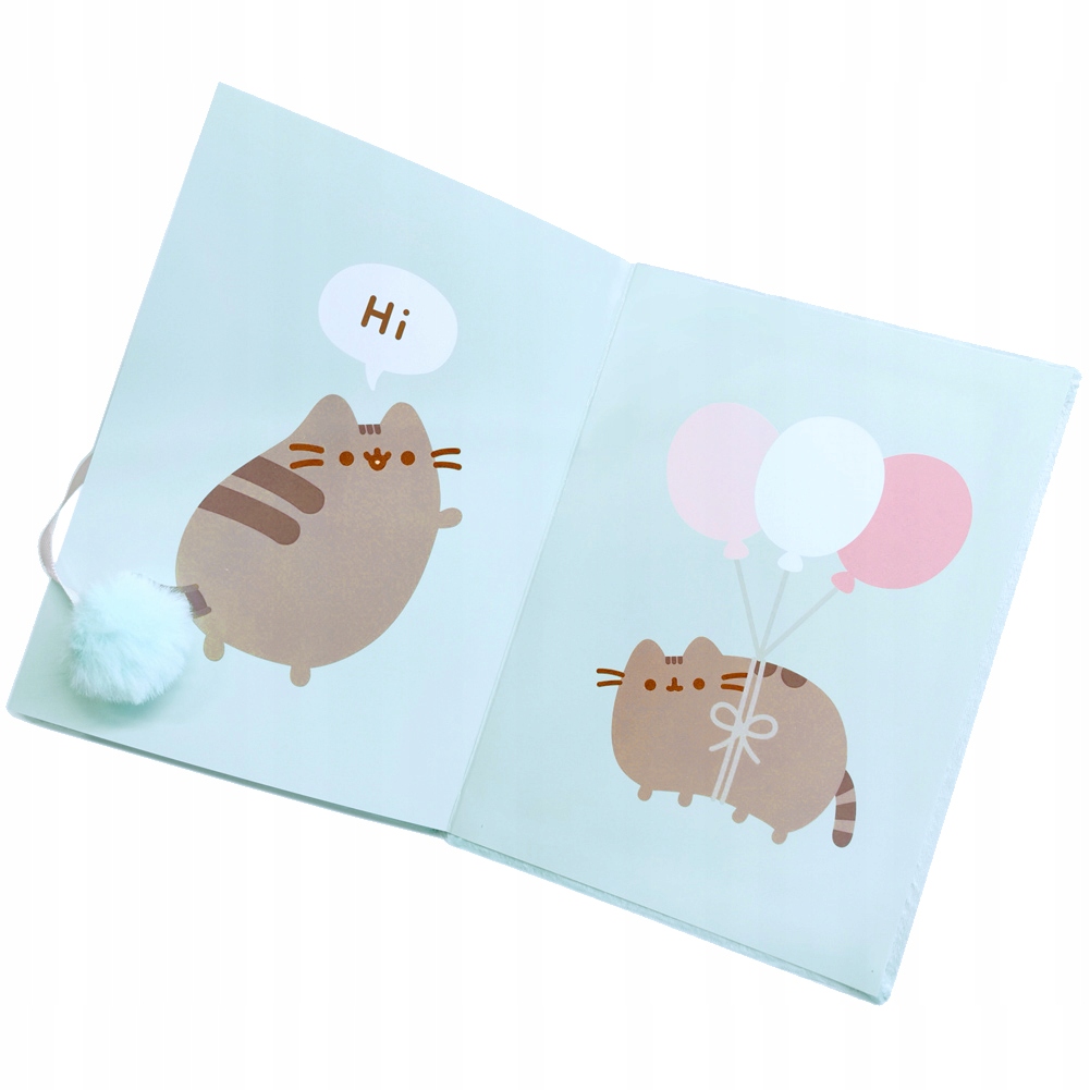 PLYŠOVÝ DIÁŘ ZÁPISNÍK PUSHEEN A5 Kód výrobce 5903235658013