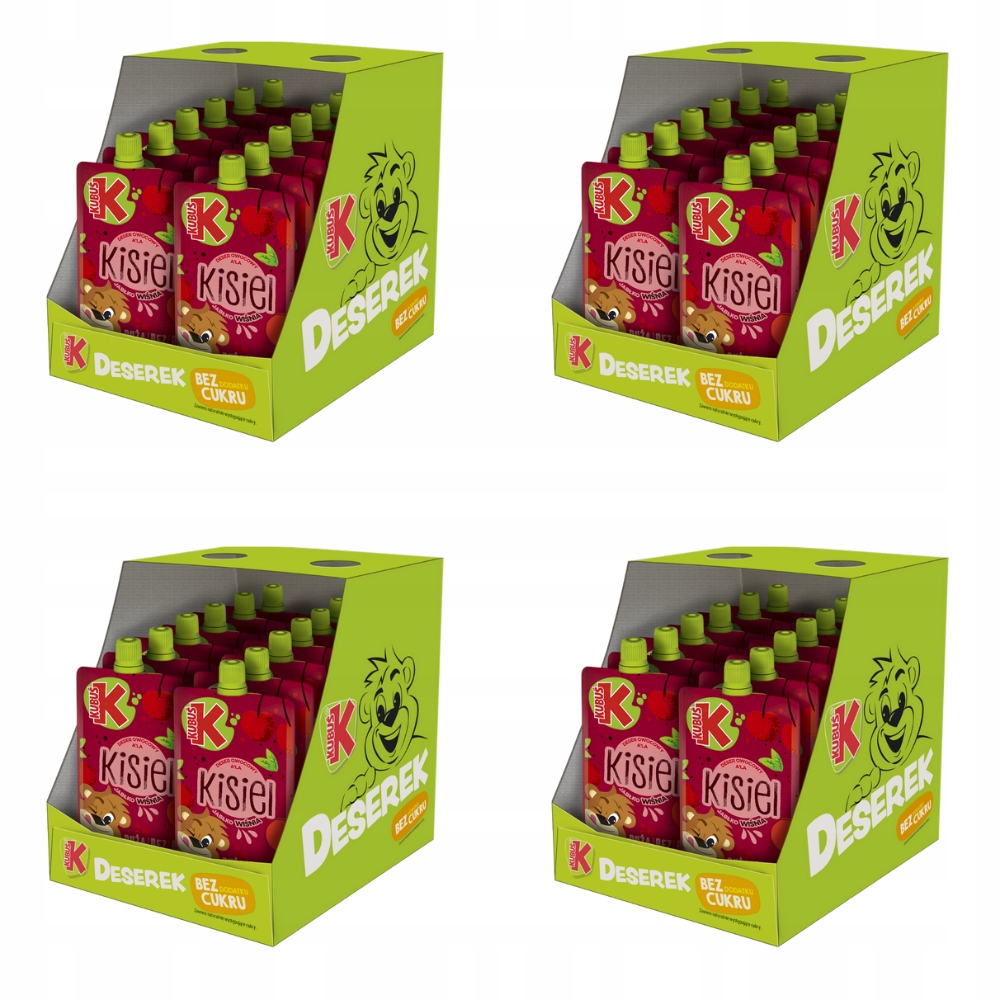 Levně Kubuś mus dezertky a'la kysel Višeň 100g x 9ks