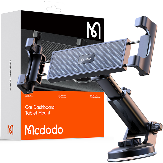 Mcdodo Uchwyt samochodowy na tablet do deski rozdzielczej czarny