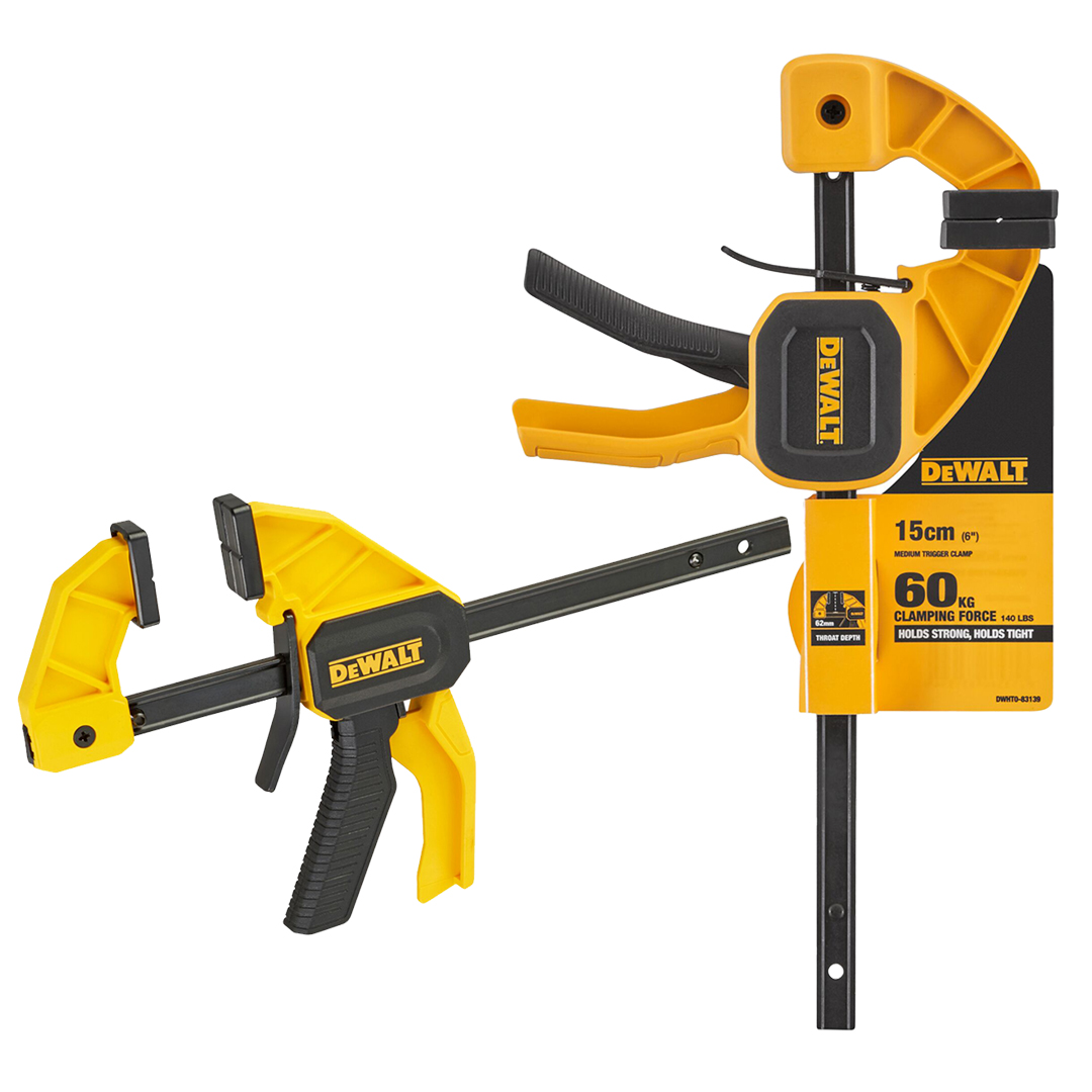 

Ścisk automatyczny jednoręczny 150x62mm DeWALT