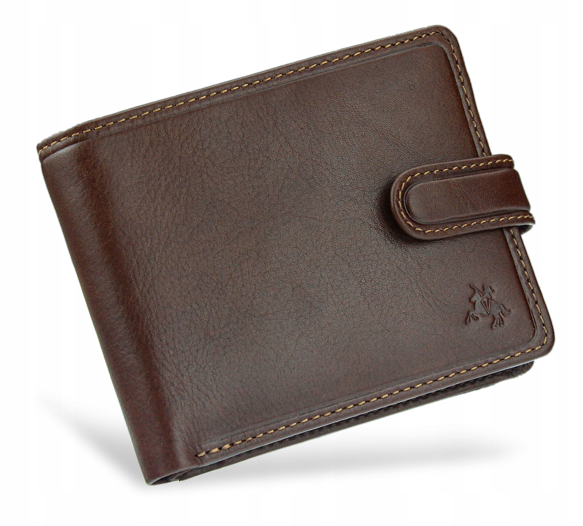 Bezpečná Pánská Peněženka Visconti Hnědá Na Zip