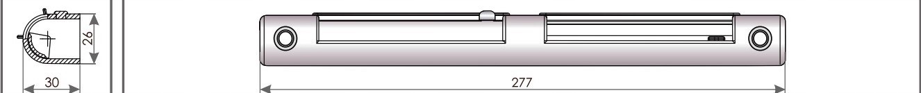 NAWIEWNIK do okna VENTEC VT 601 biały MANUALNY EAN (GTIN) 1111111111