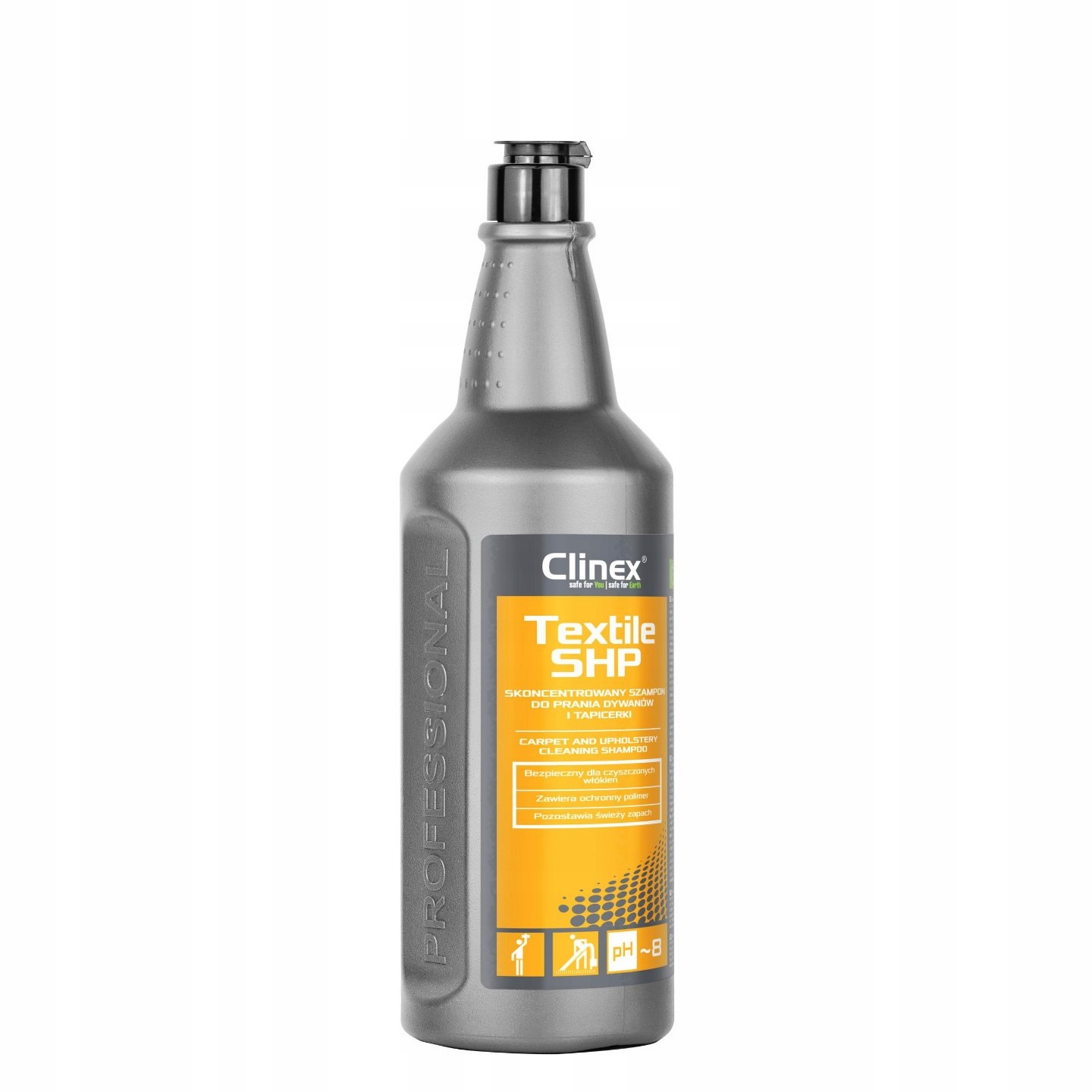 

Szampon do Dywanów Tapicerek Clinex Textile Shp 1L