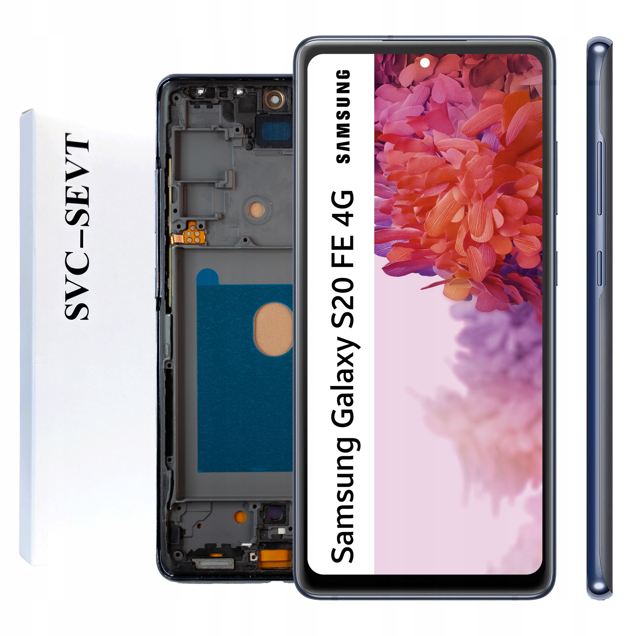 Originál Zila pre Samsung Galaxy S20 Fe 4G Displej s LCD rámčekom Matrica