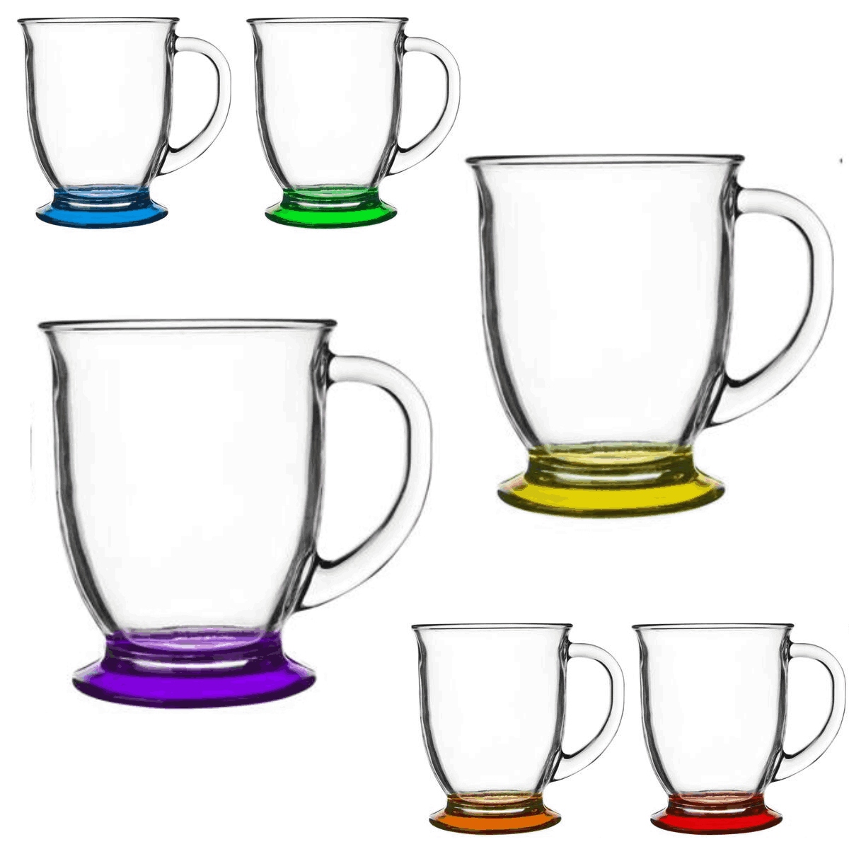 

Kubek Kubas 400ML Malowane Dno MIX Kolor