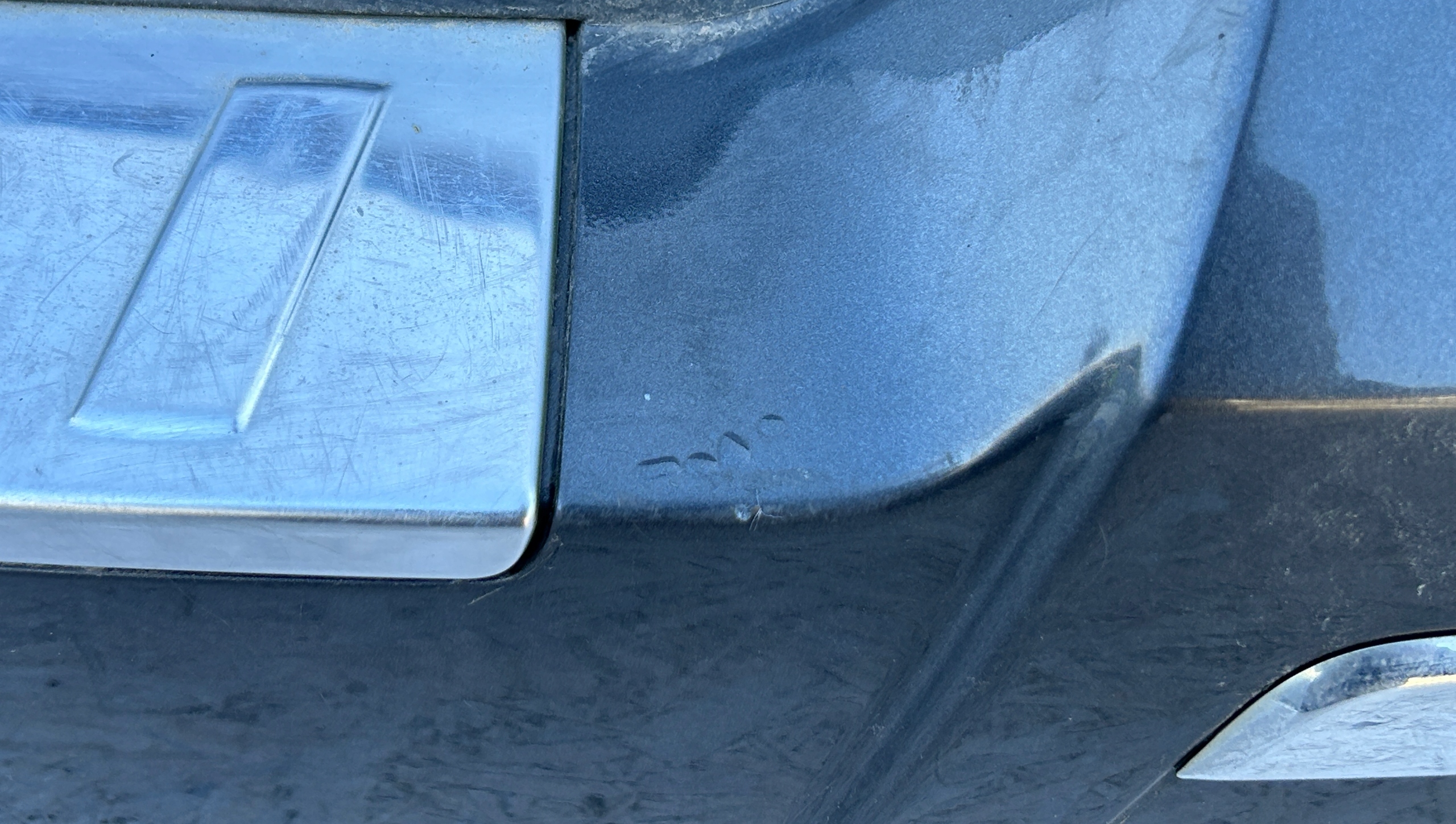bumper rear part rear MERCEDES GLK X204 08- PDC complete