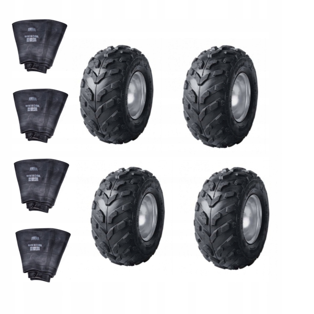 

4 x Opona Opony Atv Quad 145/70 6 cali dętki