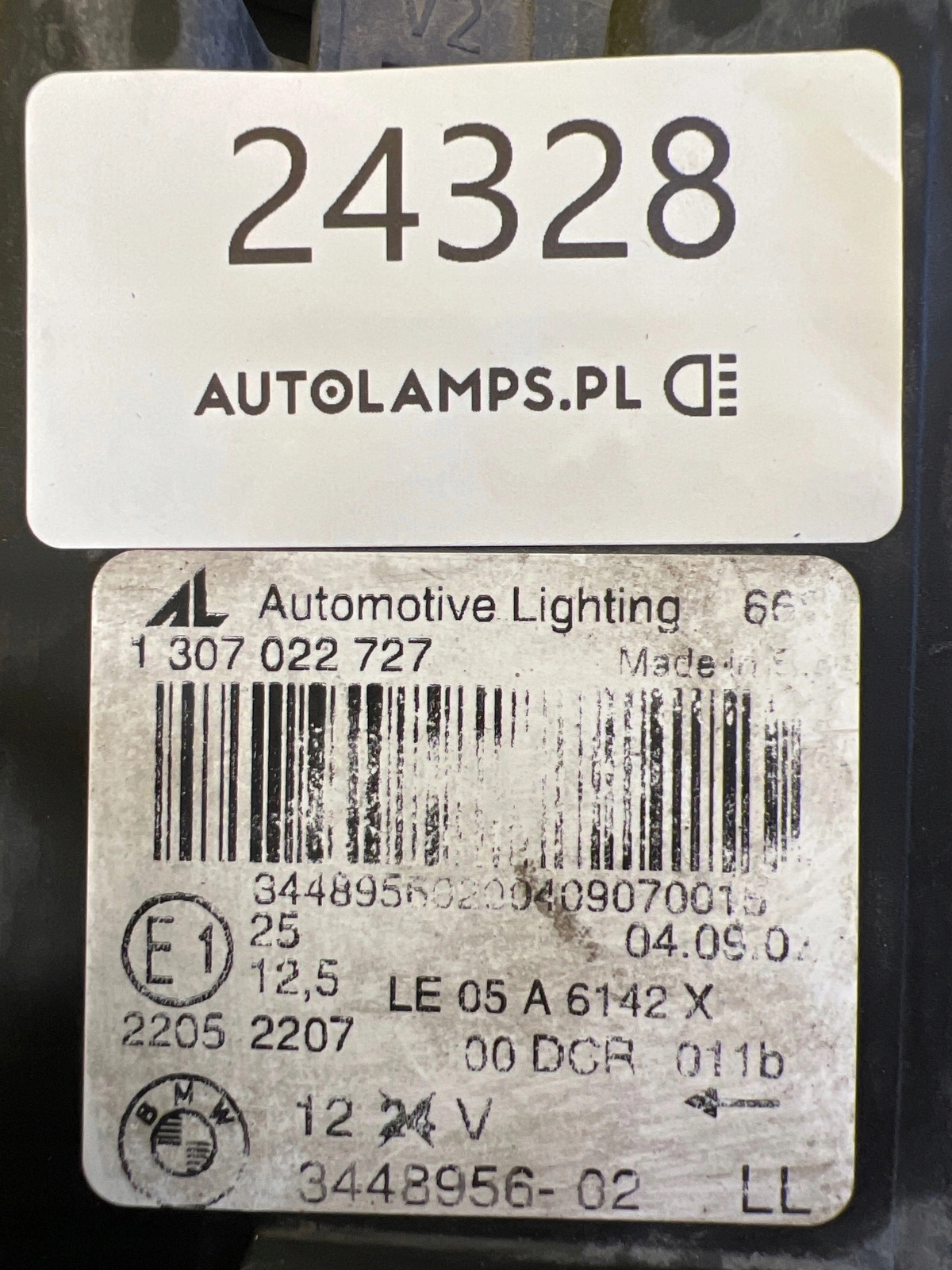 light right BMW X3 E83 Bi-Xenon Dynamic positioning complete