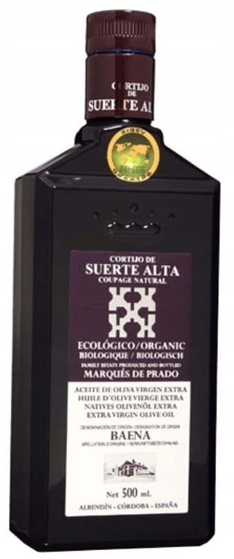 Extra panenský olivový olej Natural Bio 500 ml