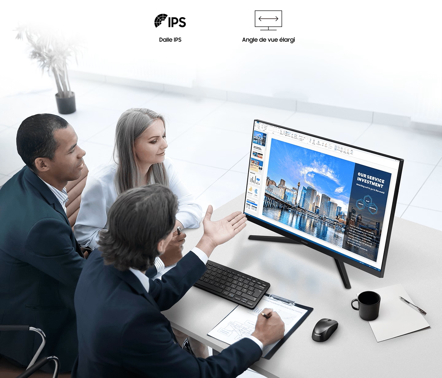 MONITOR SAMSUNG1920X1080 IPS FREESYNC HDMI Typ matrycy IPS / PLS