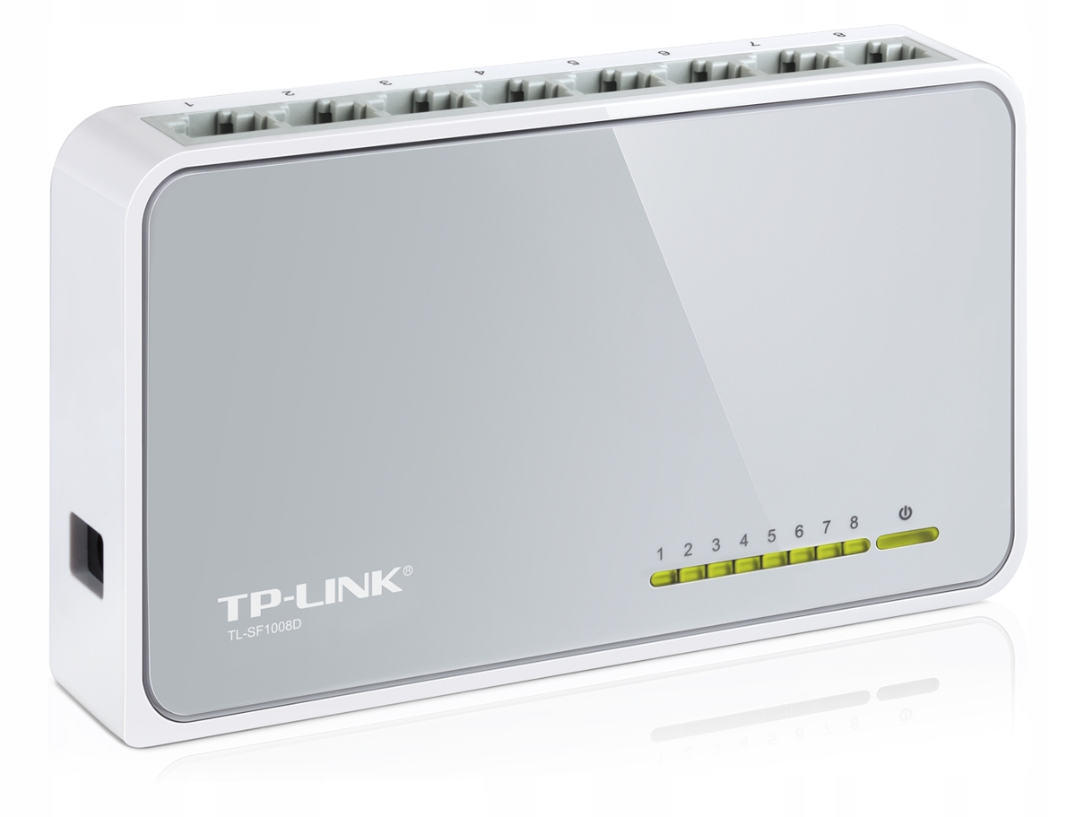 KOM0064 Tp-link TL-SF1008D switch 8 portow, 10/10