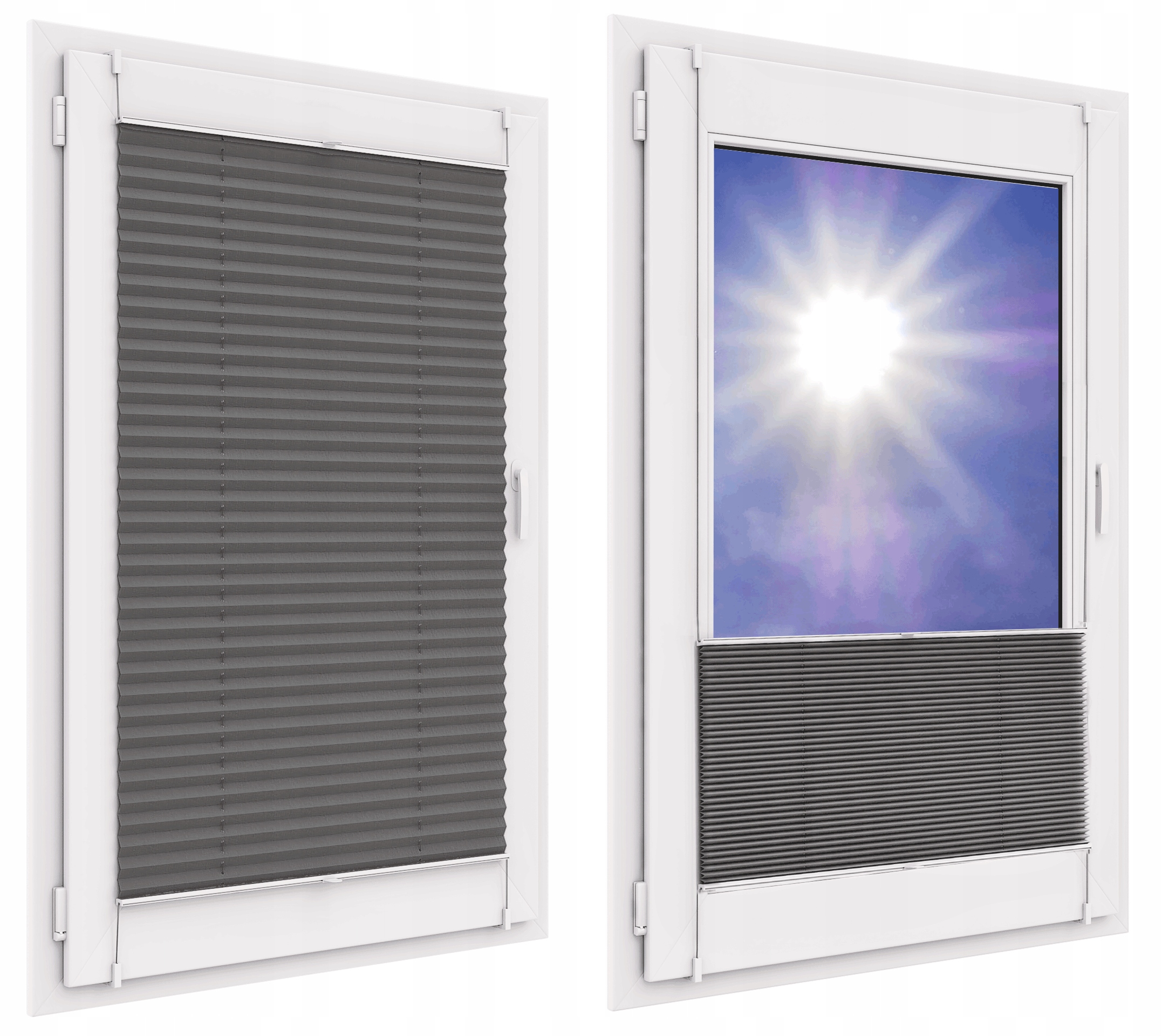 

Roleta plisowana Termo silver Plisa Lux 42x230cm