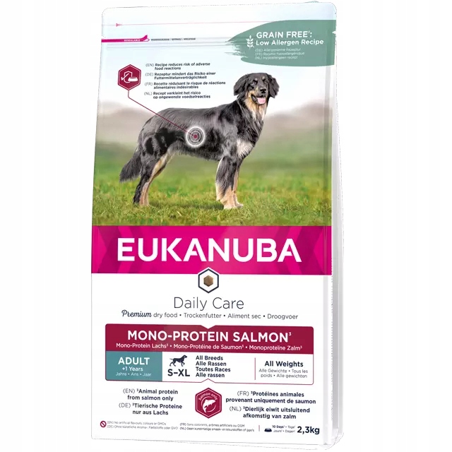 Levně Eukanuba Daily Care Adult Mono-Protein Salmon 2,3 kg