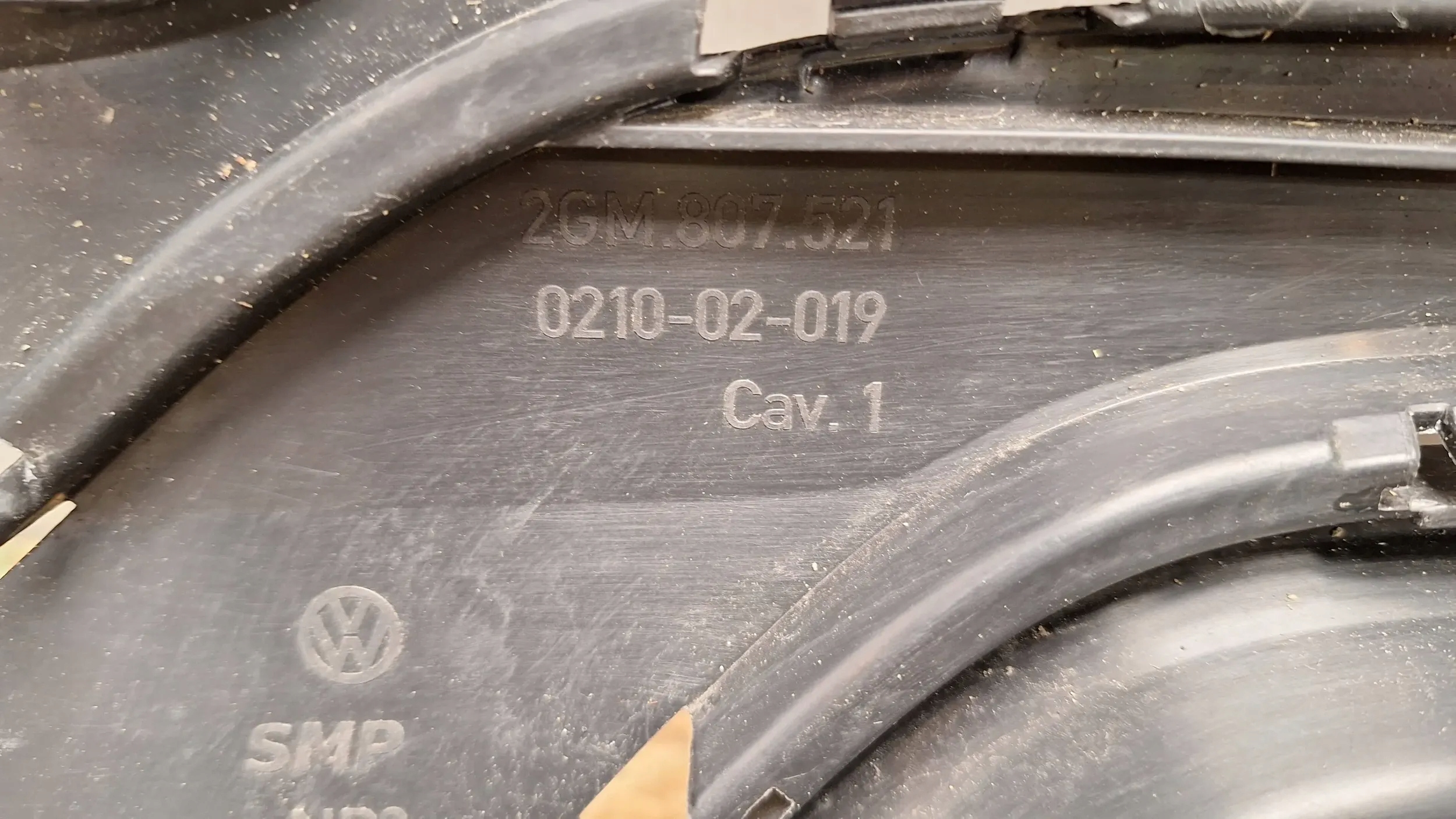 STOSSSTANGE HECK 2GM807521 VW T-CROSS 18