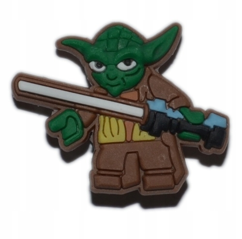 

Filmy, gry - Przypinka do Crocs - Lego Yoda - 781