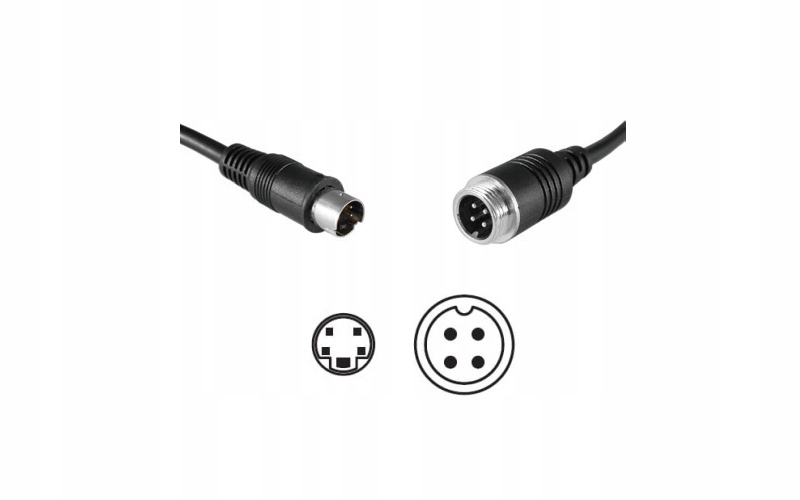 Redukcja do kamery zamiennik Brigade Elite DAC-020 4-PIN/mini Din 4-PIN
