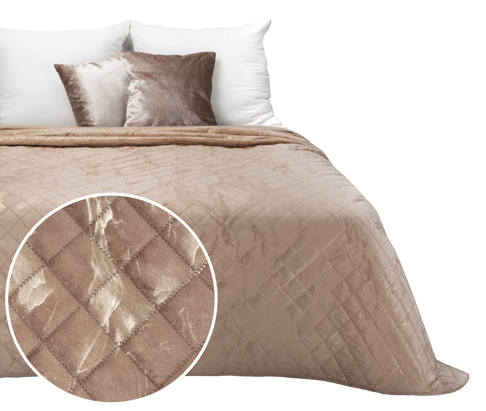 Narzuta kapa na łóżko kanape 200X220 Design 91 LUIZ6 beż