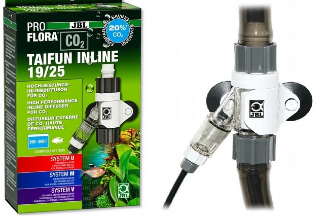 Jbl ProFlora Taifun Inline 19/25 dyfuzor CO2