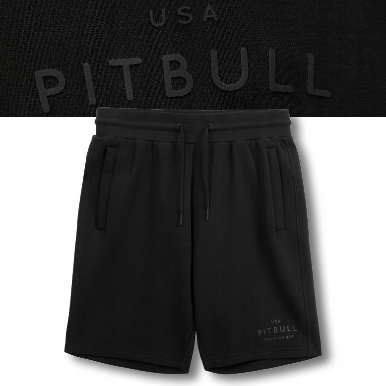 Pánské teplákové šortky Pitbull Krátké kraťasy Sampson Malé logo Pohodlné