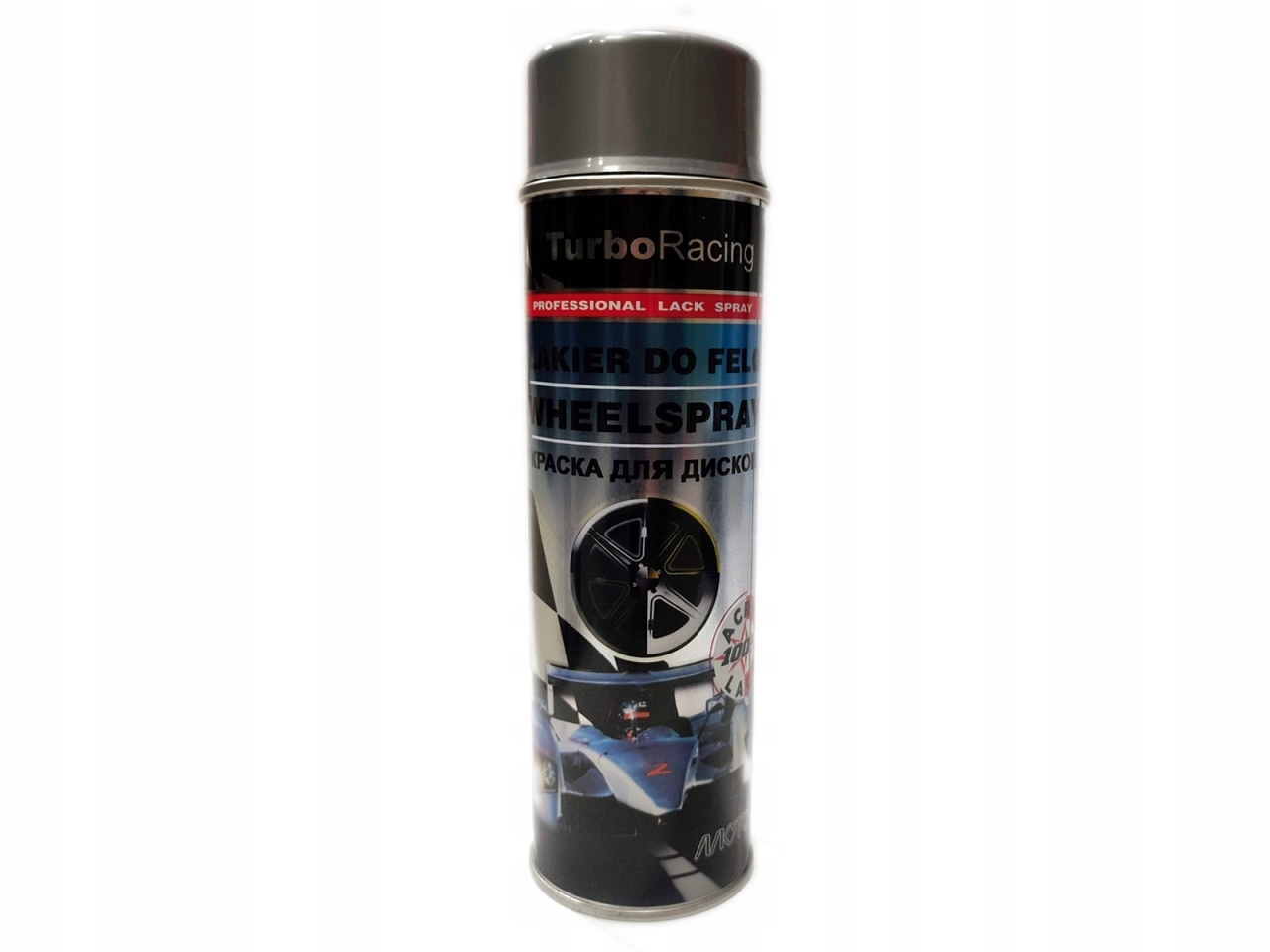 Moto-k Lakier Do Felg Stalowy Spray 500ml