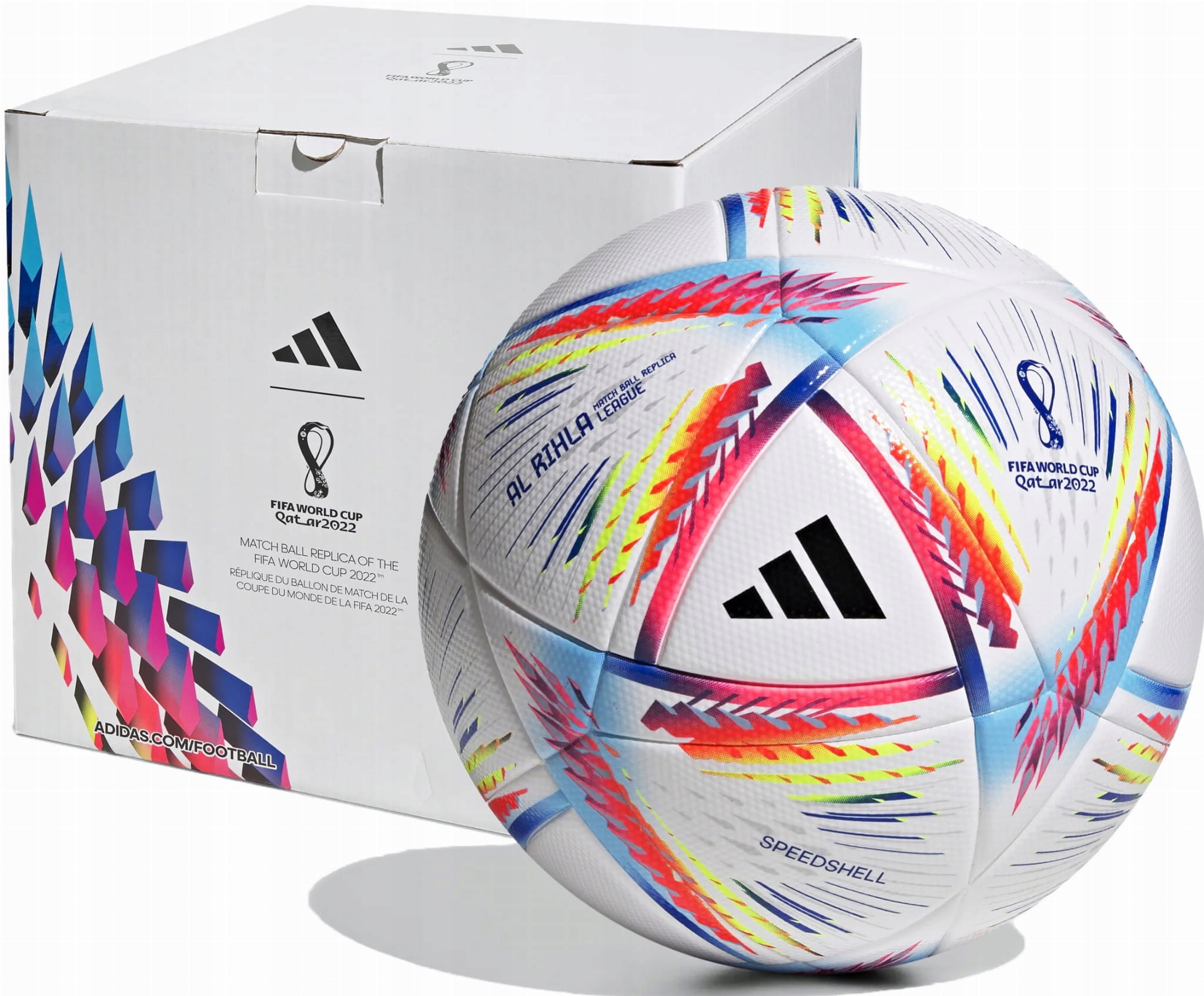 

Adidas Al Rihla Piłka Nożna Katar 2022 Box R. 4