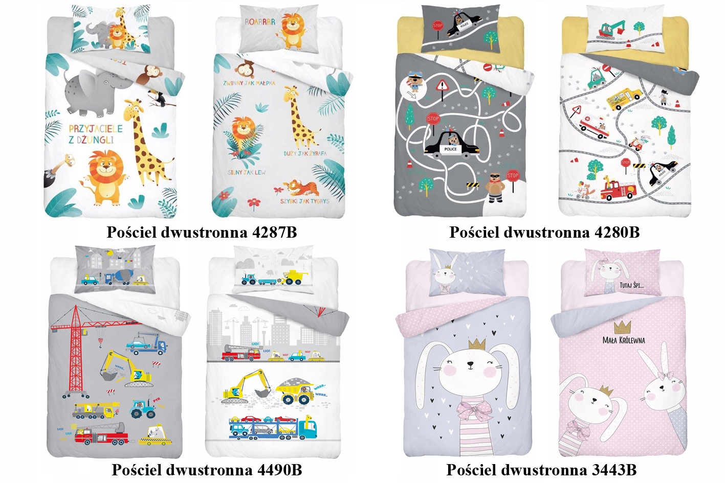 POŚCIEL DO ŁÓŻECZKA 100x135 kołderka niemowlęca dziecięca kołdra Marka Faro