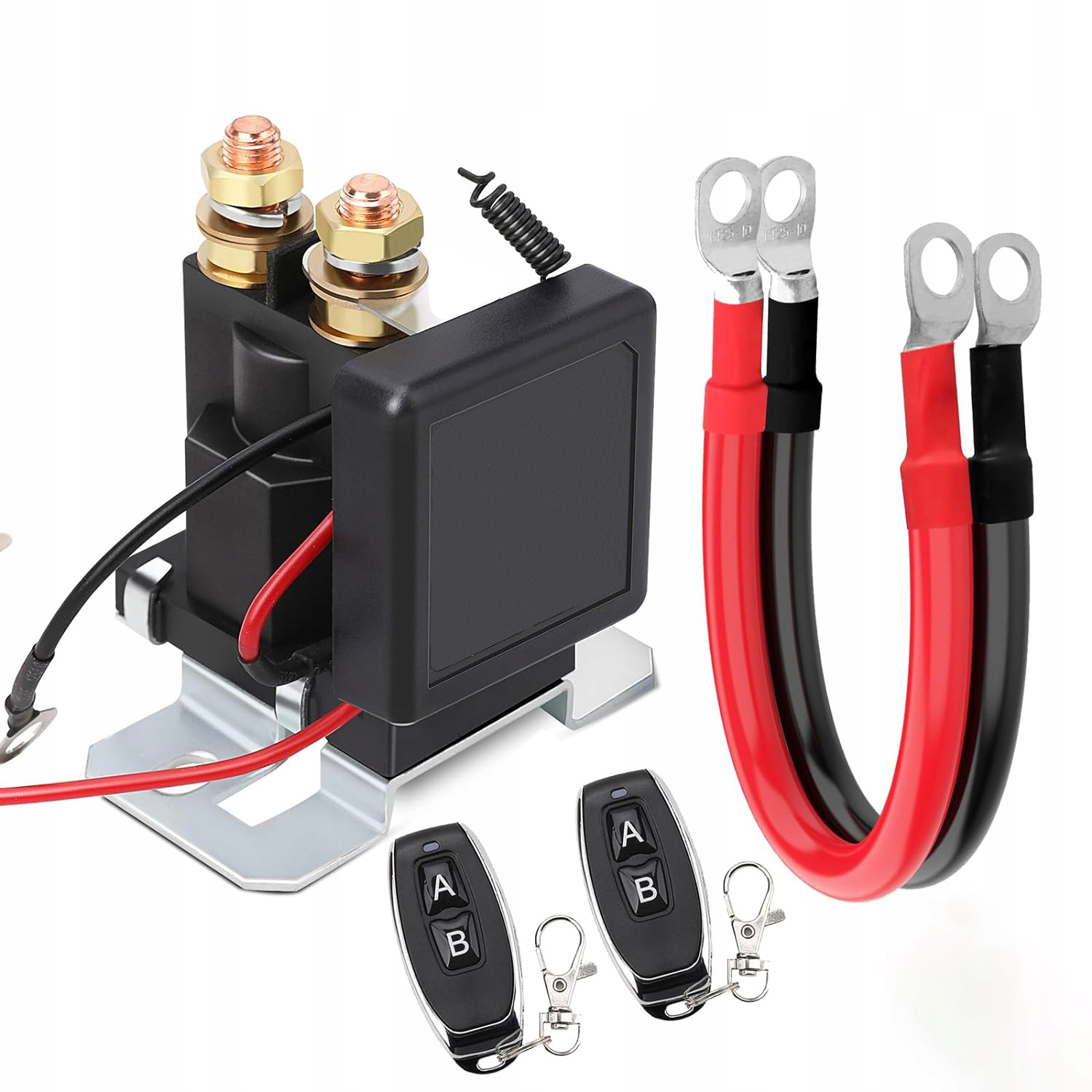 Vypínač Autobaterie Sada Dálkové Ovládání 200A 12V Relé