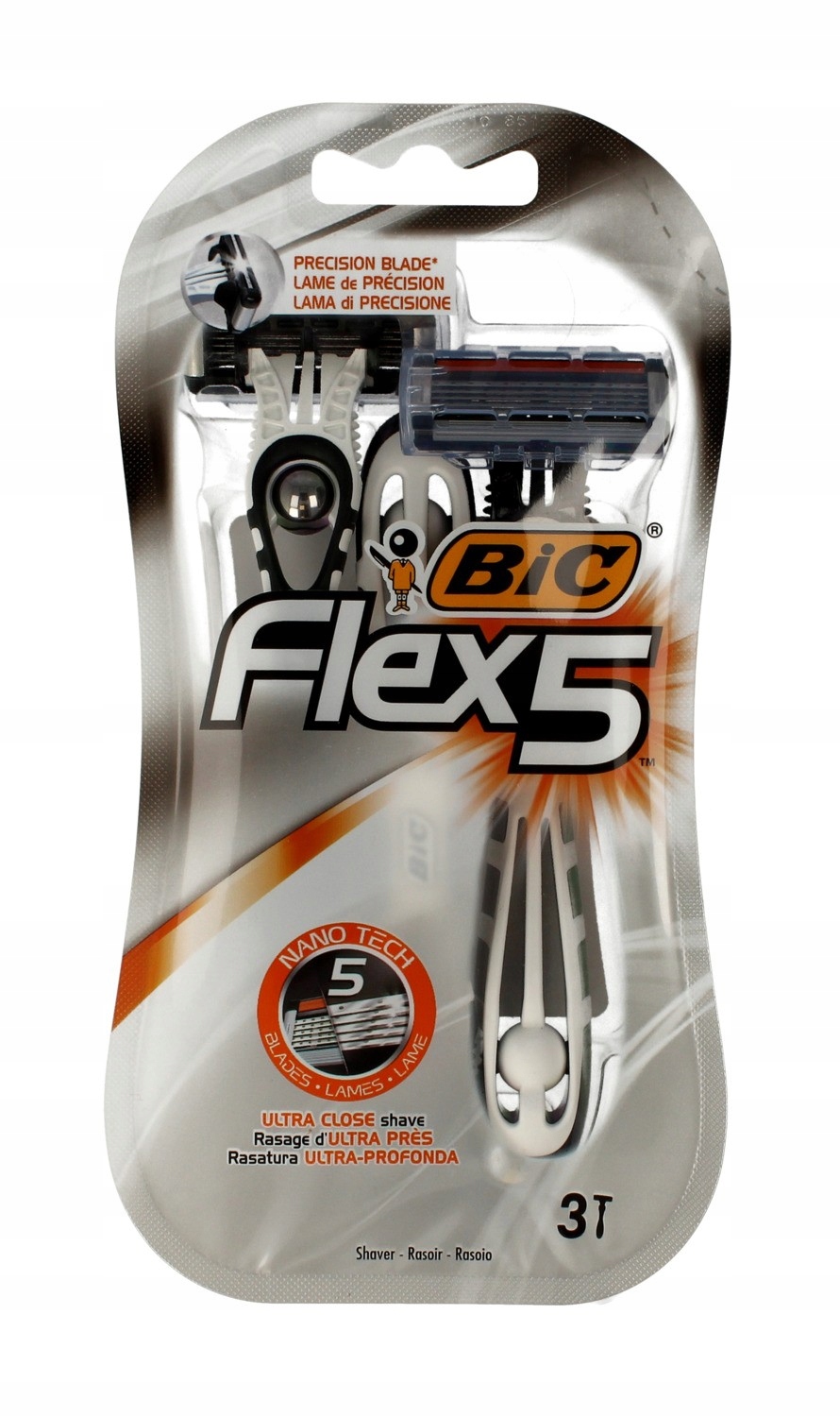 

Bic Maszynka do golenia Flex 5 1op.-3szt