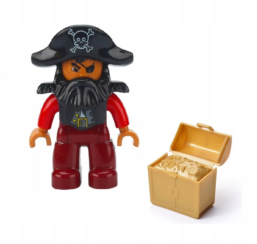 

Pirat ze skarbem klocki Bnd kompatybilne z Duplo