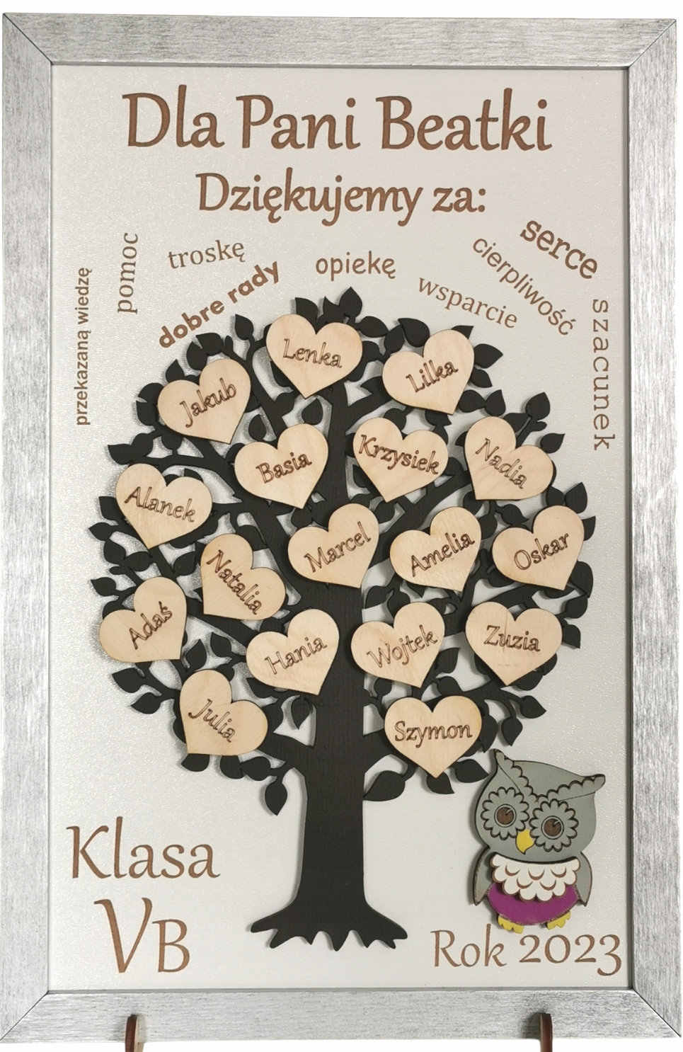 

Podziękowanie dla nauczyciela koniec roku