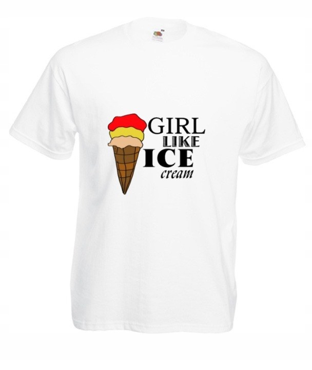 

Koszulka Lody Ice Cream Śmieszne Wzory