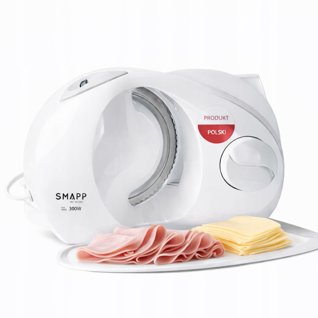 Polský kráječ chleba a uzenin Smapp 294.5 Bílý 300 W