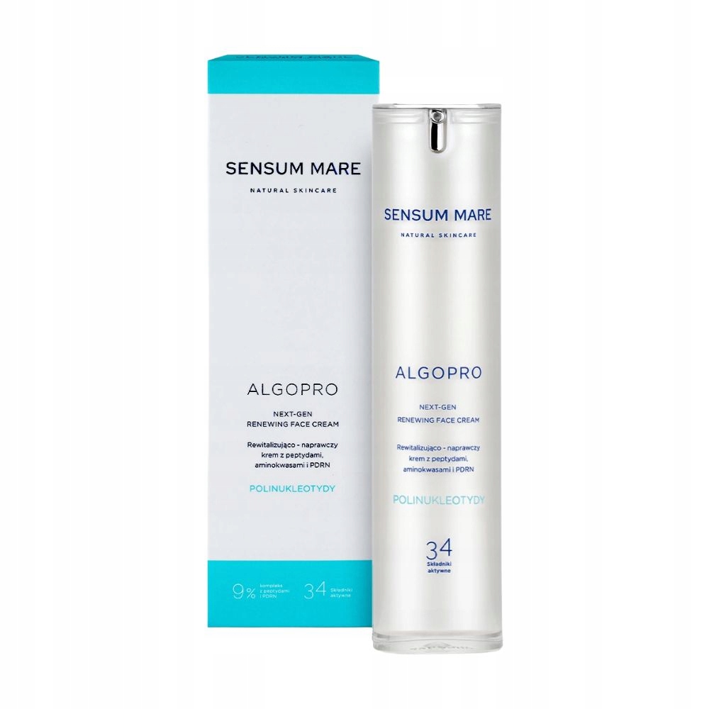 Sensum Mare Algopro Rewitalizująco-naprawczy krem z 9% z Pdrn 50ml