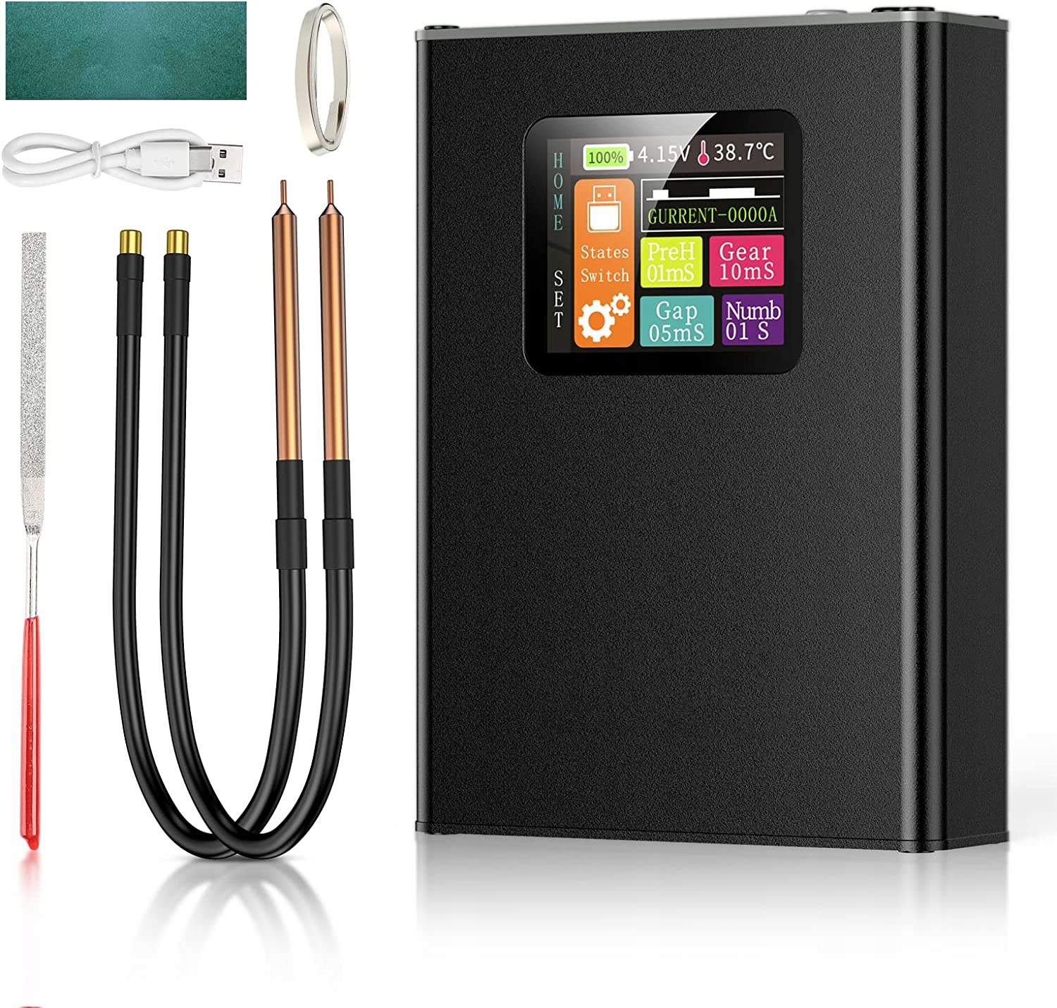 ZGRZEWARKA PUNKTOWA SPAWARKA LCD GOSPODARSTWA DOMOWEGO 5000MAH Stan opakowania oryginalne