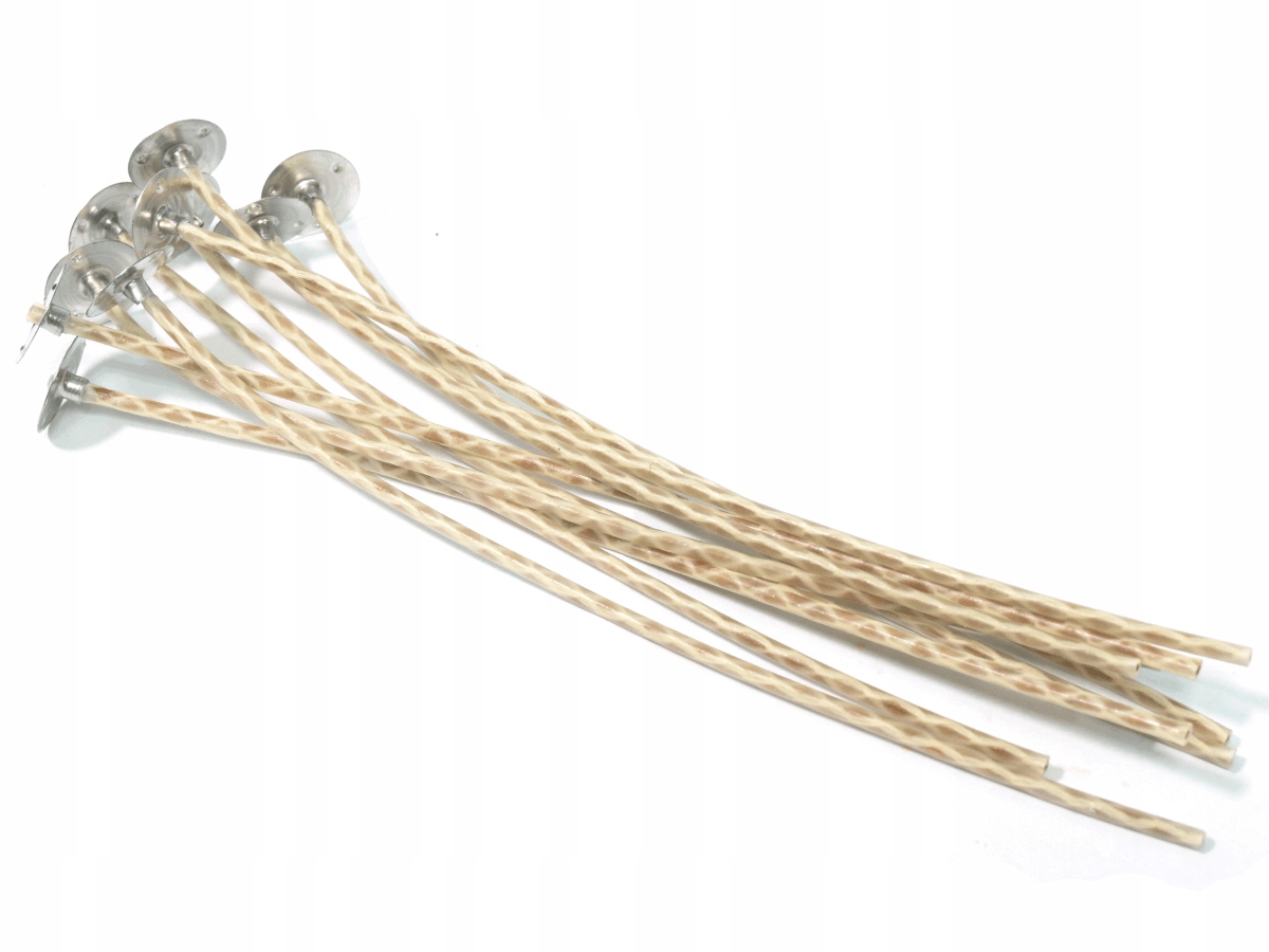 

Knot knoty do świec z blaszką 8/40 15cm 9szt mocne