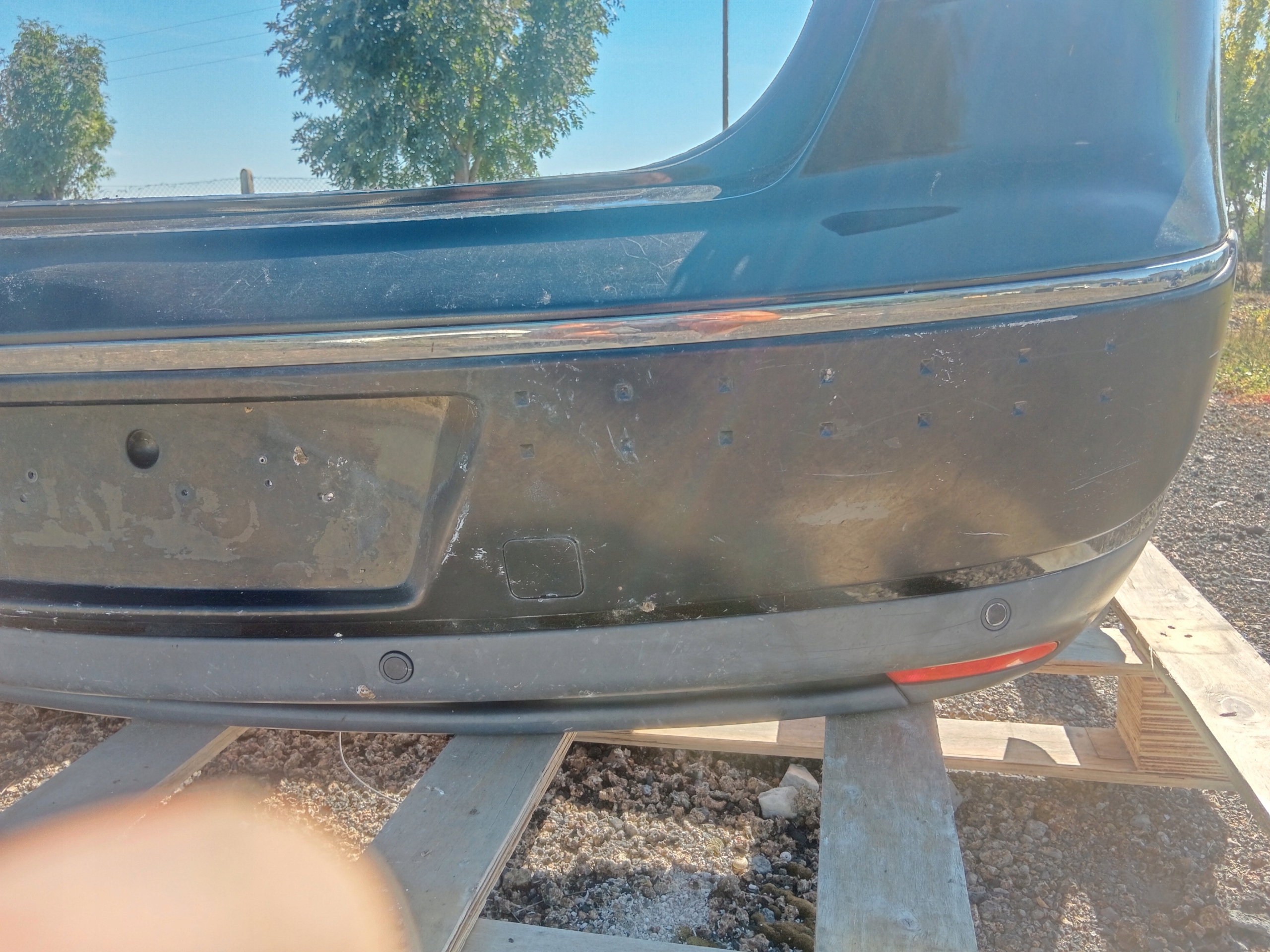 bumper rear part RENAULT VEL SATIS
