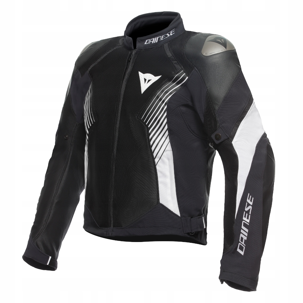 Motocyklová bunda Dainese Rider 2 Absoluteshell Čierna/Biela 46
