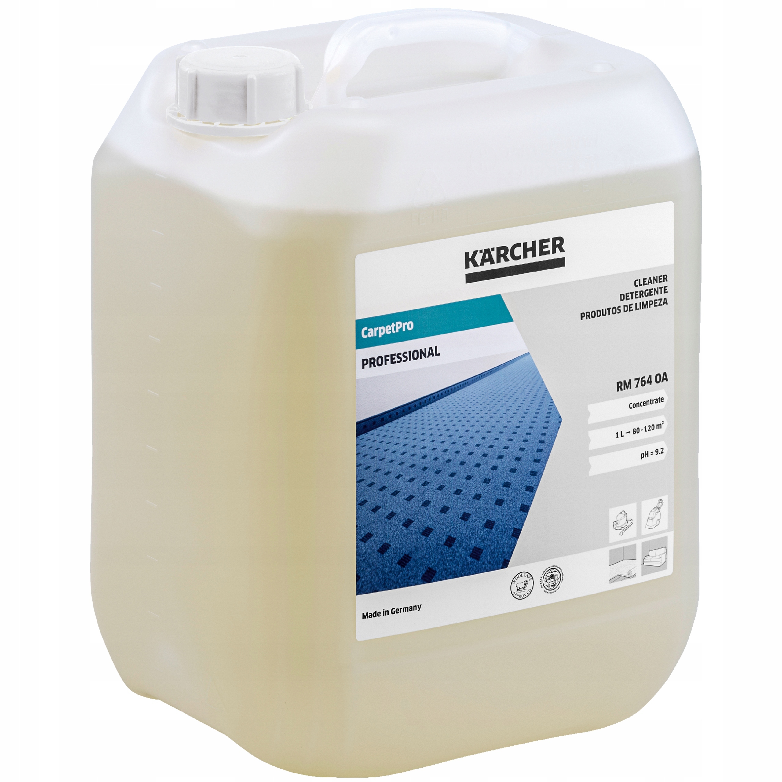 Tekutý Karcher RM764 Na Pranie Čalúnenia Kobercov 10 L
