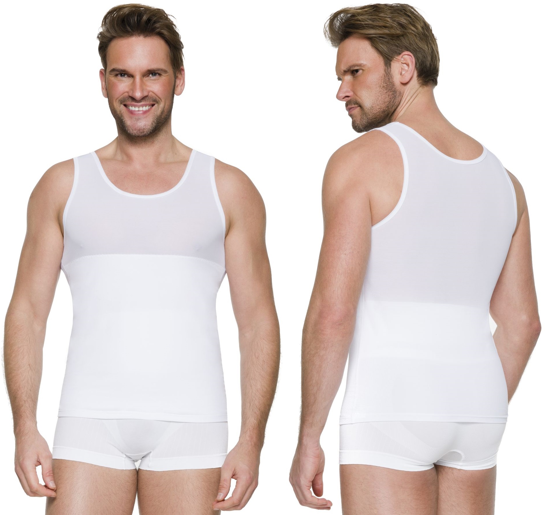 MĘSKA KOSZULKA WYSZCZUPLAJĄCA - XXL (170-180)