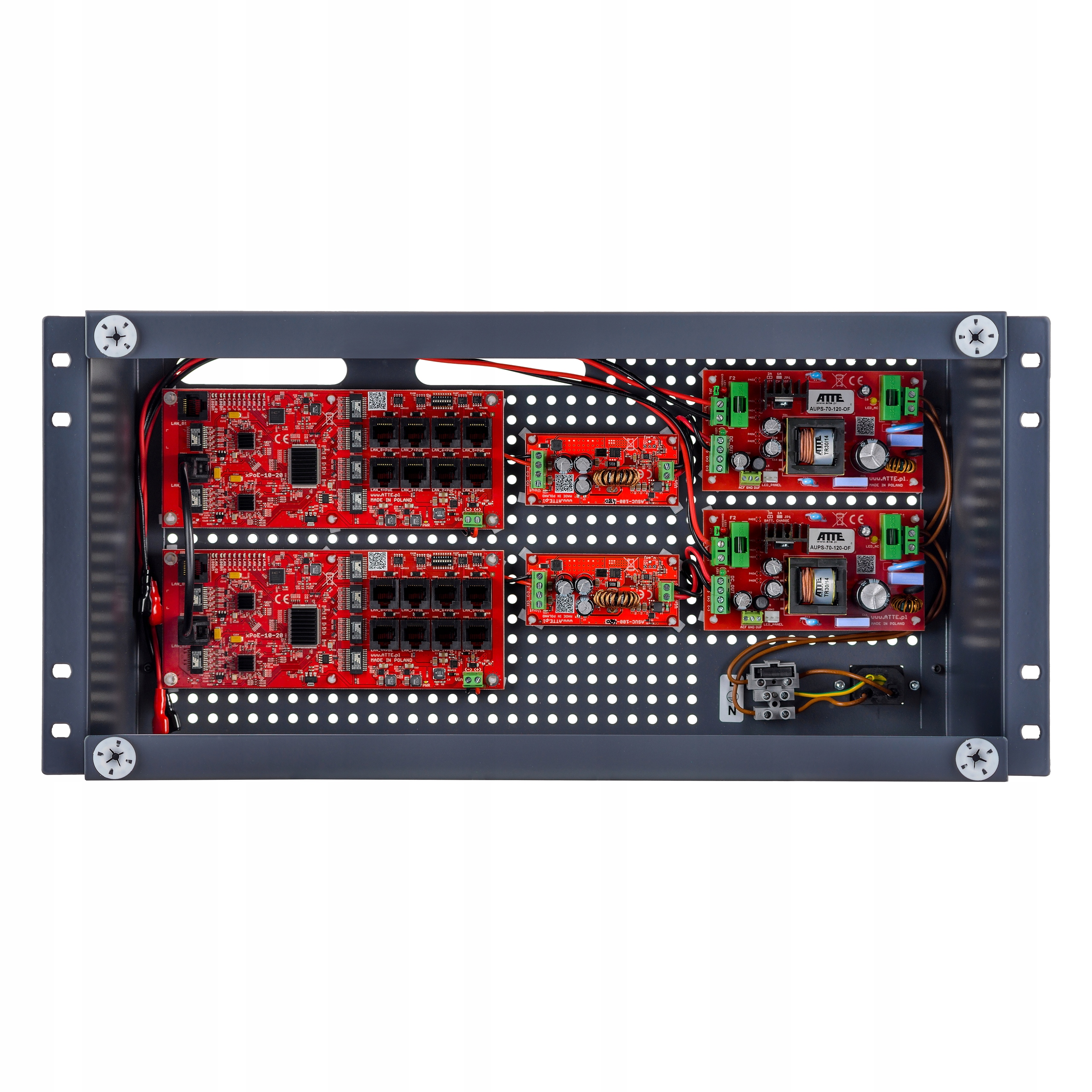 Switch pro 16 Ip kamer UPS-16-20-R5U0 Atte