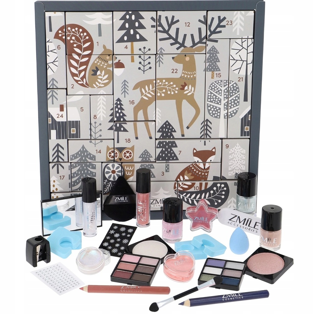 Zmile Kalendarz Adwentowy Puzzle Scandic Wildlife z Kosmetykami