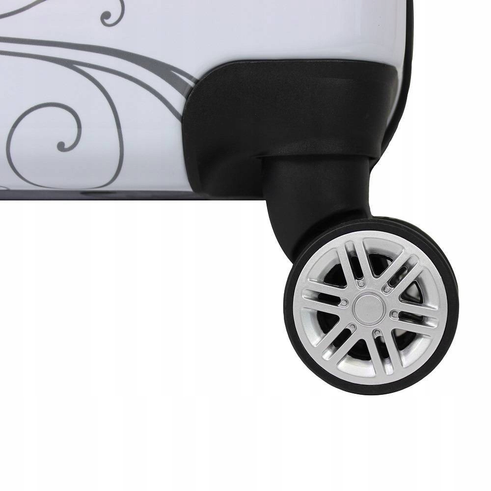 MOTYLE MOTYLKI MAŁA WALIZKA KABINOWA BAGAŻ PODRÓŻNA Model BIAŁY MOTYL MOTYLE