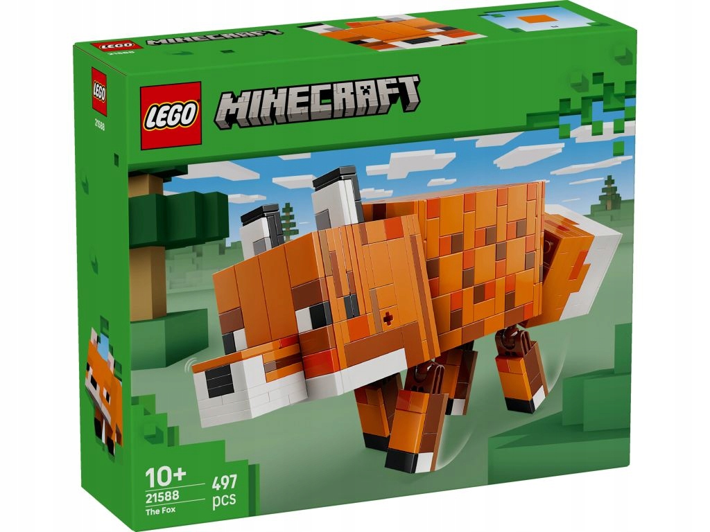 Lego 21588 Minecraft Liška