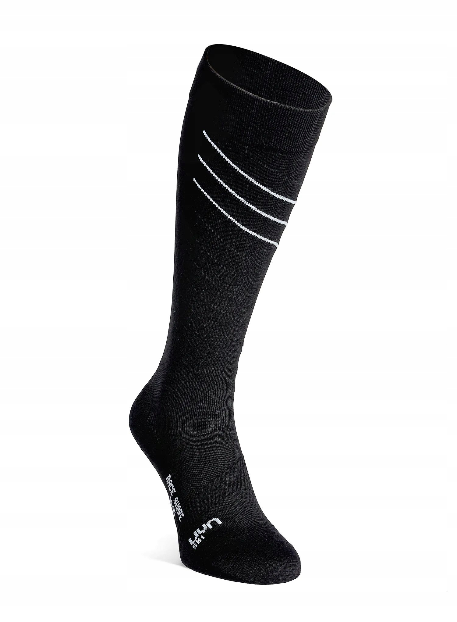 Skarpety narciarskie damskie Uyn Ski Race Shape Socks black/white 39-40