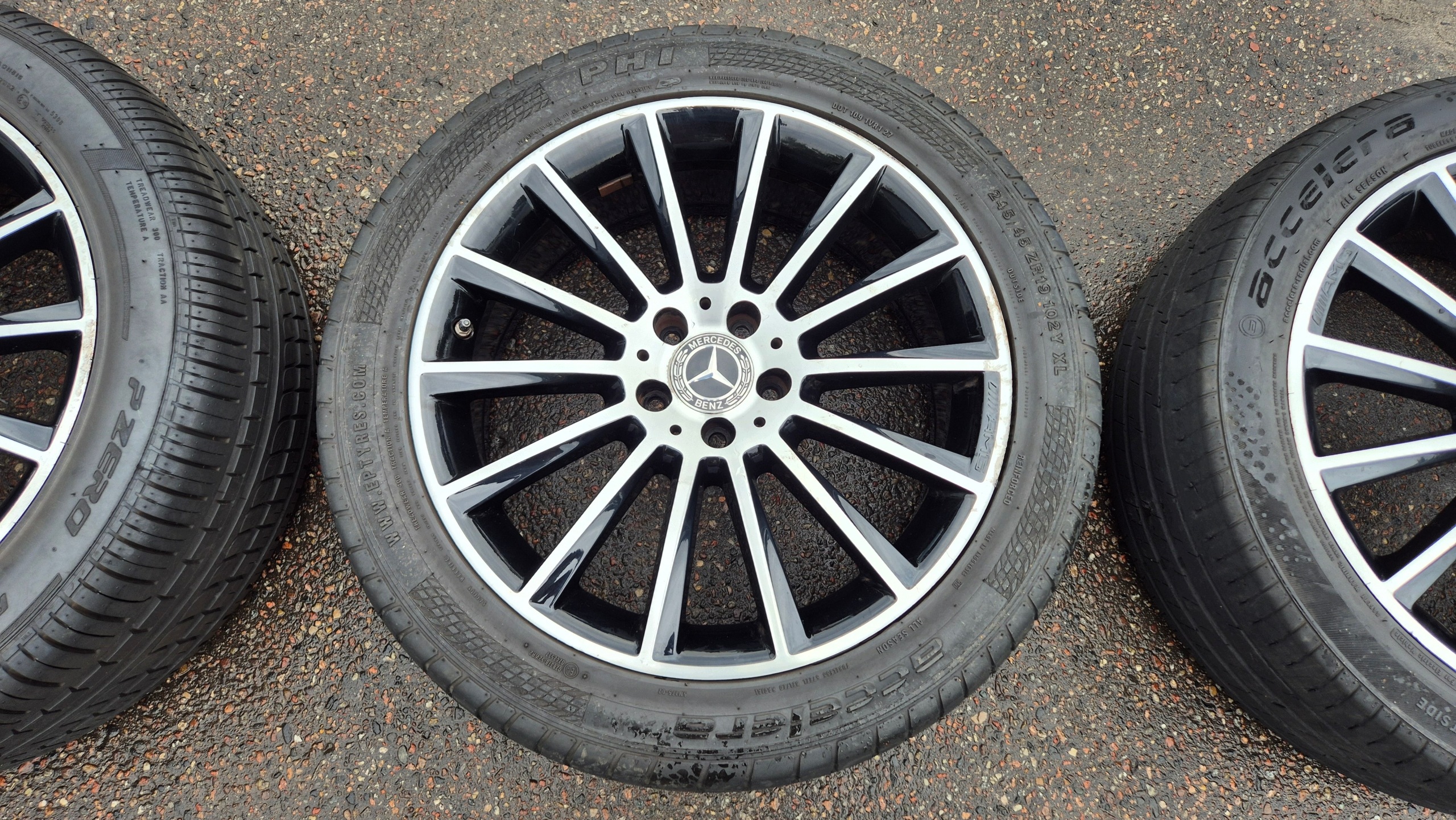 discs aluminium AMG 19" 7.5J ET44 8.5J ET 52 MERCEDES W205 W222 SUPER STAN