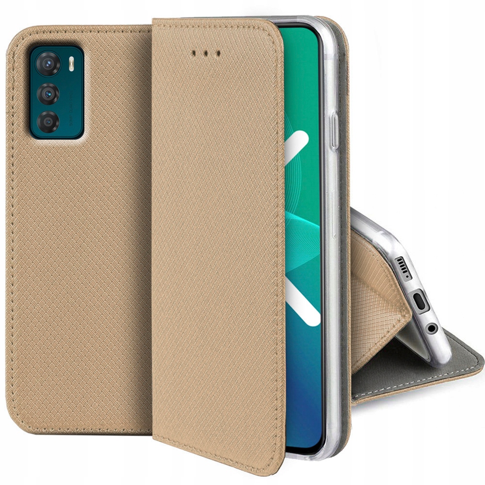 

Etui Smart Magnet Case Do Motorola Moto G42 +szkło