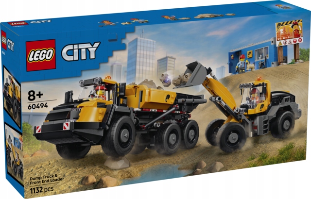 Lego(r) City 60494 Sklápěč a nakladač